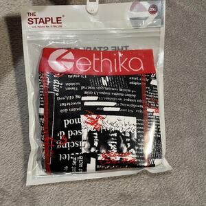 Ethika Boxer Briefs Mens 2XL Black Red White The Staple Fit Underwear New Sealed
